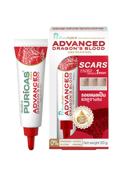 Puricas Plus Advanced Dragon Blood C&E scar gel 20 g.