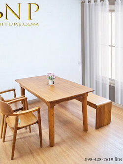 โต๊ะกินข้าว 4 ที่นั่ง รุ่น โอปอล์