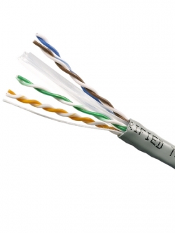 Hosiwell สายแลน CAT.6 แกนแข็ง รุ่น UTP CAT6 305 เมตร/กล่อง