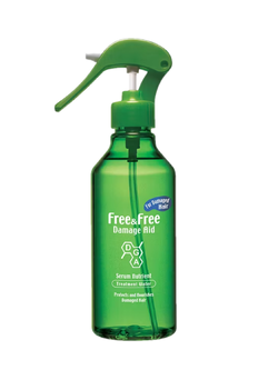 Free&Free เซรั่มบำรุงผมชนิดน้ำ สำหรับผมแห้งเสีย 210 มล. ( สีเขียว )