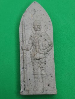 พระเครื่อง พระนเรศวร รางปืน เนื้อมวลสาร สีขาว รุ่นกฤษฏาภินิหาร พระแท้ พระนเรศวรแท้ พระนเรศวรขิงแท้ พระเครื่อง