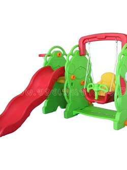 ชิงช้ากระดานลื่นแป้นบาสหมี