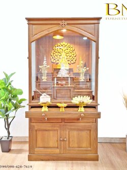 ตู้พระโมเดิร์น รุ่น นพเก้า