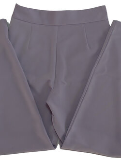 กางเกงขากระบอกเอวสูง ผ้าฮานาโกะ สีม่วงพาสเทล Size S M L XL สำเนา