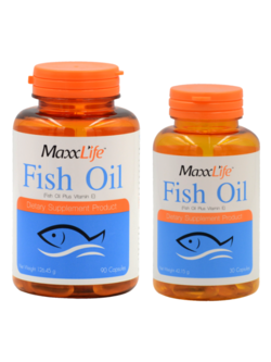 Maxxlife Fish Oil 90 capsules แถม 30 capsules