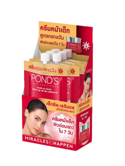 พอนด์ส เอจ มิราเคิล เฮ็กซิล-เรตินอล SPF18 (6ซอง)
