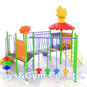 เครื่องเล่นสนามกลางแจ้ง ชุด Kitty's Funny Land