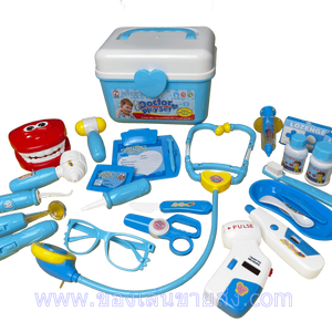 ชุดกระเป๋าหมอฟัน ชุดกระเป๋าทันตแพทย์ ของเล่นบทบาทสมมติ