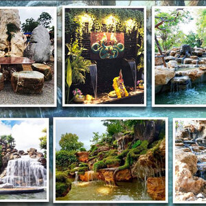 หินจัดสวน โทร 080-3296882 รับจัดสวน ออกแบบจัดสวน ตกแต่งสวน จัดสวนหน้าบ้าน ดูแลสวน แบบครบวงจร