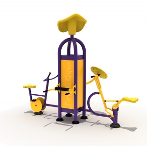 ชุดพัฒนาทางด้านสุขภาพ อุปกรณ์กายบริหาร แบบเล่น 4 คน