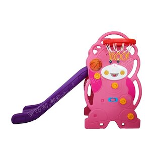 กระดานลืนแป้นบาสพี่หมี สีหวาน