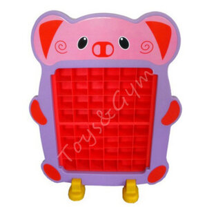 ชั้นวางแก้วหมูน้อย 48 ช่อง