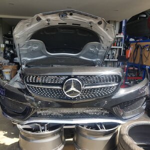 กันชนหน้าW205 AMG