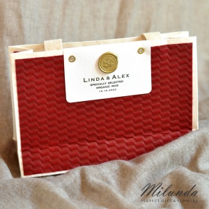 กระเป๋าของขวัญ Wax seal stamp collection Bag Design ไม่มีขั้นต่ำ