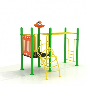 เครื่องเล่นสนาม ชุดหนูน้อยอนุบาล Model # 1