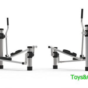 เครื่องออกกำลังกายกลางแจ้งผลิตจากแสตนเลส ชุด อุปกรณ์จักรยานก้าวเดิน