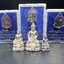 พระกริ่งนวปทุม ภปร.-พระชัยวัฒน์นวปทุม ภปร.-พระกริ่งไพรีพินาศ ภปร. รุ่นแรก วัดปทุมวนาราม ครบชุดเนื้อเงิน ปี2535(ในหลวงรัชกาลที่9เสด็จเททอง)(1ใน3000องค์)หายาก***เก็บทีเดียวครบชุดไปเลยรุ่นนี้ แนะนำ....ตอนนี้หายากแล้ว***