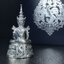 พระแก้วมรกต กรมสรรพสามิตจัดสร้างขึ้นเนื่องในโอกาสครบรอบ 64 ปีของกรมสรรพสามิต และเนื่องในวโรกาสที่พระบาทสมเด็จพระเจ้าอยู่หัวทรงครองราชย์ครบ 50 ปีในปีกาญจนาภิเษก เมื่อ พ.ศ.2539 เนื้อเงินรมดำขัดเงาพร้อมกล่องบรรจุเดิม