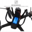 DM009HW Vesion Upgrade FPV Wifi [ดูภาพสด, กล้องชัด, ล็อกความสูงออโต้, รุ่นใหม่ล่าสุดออฟชั่นครบ กล้องมีกิมบอลกันสั่นให้ 1 แกน และสามารถปรับมุมกล้อง ก้ม-เงย ได้จากรีโมท]
