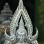 พระพุทธชินราช(จำลอง) ภปร. 84 พรรษา เนื้อเงินชุบทองคำขาว พิมพ์ใหญ่ขนาดหน้าตัก 3/4 นิ้ว(พระราชทานมวลสาร จิตรลดาและเส้นพระเจ้า(เส้นผม))รัชกาลที่9)พุทธศิลป์ทรงคุณค่าอีกหนึ่งรุ่นยอดนิยม(1ใน 3000 องค์)