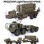 HG-P805 ชุดยิงขีปนาวุธ Assembly Kit US Missile Launch Vehicle 1/12 Scale Replica