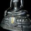 พระพุทธรูปบูชา ภปร. ปี 2508 วัดบวรนิเวศวิหาร บล็อกกษาปณ์(หนังไก่) หน้าตัก5นิ้ว(ที่สุดของพระบูชา ภปร. วัดบวรนิเวศวิหาร)องค์สภาพผิวเดิมสวยมาก ผิวรมดำ ขึ้นรุ้งๆสวยมาก (สภาพแบบนี้หายากแนะนำ)