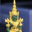 พระแก้วมรกต ภปร. จัดสร้างโดย รพ.ภูมิพลฯ ปี2547 ลอยองค์ขนาดหน้าตัก 1/2 นิ้ว เนื้อเรซิ่นหุ้มทองคำ99.99 งดงามทรงคุณค่าอีกหนึ่งรุ่นยอดนิยม หายาก