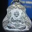 เหรียญหลวงปู่ทวด พระนามาภิไธย สก. แบบงานฉลุโบราณ(HAND MADE) ปี 2544 เนื้อเงิน(ผิวเดิมขึ้นสีรุ้งธรรมชาติสวยมาก) พิธีปลุกเสก ณ อุโบสถวัดช้างให้ และ พิธีมังคลาภิเษก ณ พระอุโบสถ วัดพระศรีรัตนศาสดาราม(วัดพระแก้ว) (1 ใน 2000 เหรียญ)พบเจอน้อยหายากมาก