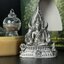 พระพุทธชินราช(จำลอง) ภปร 84 พรรษา เนื้อเงินชุบทองคำขาว พิมพ์ใหญ่ขนาดหน้าตัก 3/4 นิ้ว(1ใน3000องค์) )(พระราชทานมวลสาร จิตรลดาและเส้นพระเจ้า(เส้นผม))