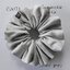 Scrunchie satin ยางรัดผม โดนัท รุ่นผ้าซาตินเนื้อผ้าหนานุ่ม ลื่นสวยหรู SIZE L 15 cm. (มีหลายสี) CINITA