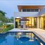 For Rent : Nai Harn, Luxury Modern Pool Villa, 3 Bedrooms 3 Bathrooms, Garden view.
