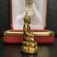 พระกริ่งไพรีพินาศ ภปร. รุ่นแรกของประเทศไทย วัดปทุมวนาราม เนื้อทองคำ ปี2535(ในหลวงรัชกาลที่9เสด็จเททอง)(สภาพสวยเดิมครบสมบูรณ์)หายาก