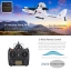 เครื่องบินติดกล้อง XK A1200+มีจอ 3D 6G 5.8G FPV 2.4G 6CH S-FHSS EPO RC รุ่น RTF