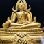 พระพุทธชินราช(จำลอง)ภปร. 84พรรษา เนื้อโลหะ ลงรักปิดทอง 100% ขนาดหน้าตัก 9 นิ้ว(ใต้ฐานบรรจุพระพุทธชินราชเนื้อผงพระราชทานมวลสาร จิตรลดาและเส้นพระเจ้า(เส้นผม))