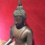 พระพุทธรูปบูชา ภปร วัดบวรนิเวศวิหาร ปี2508 บล็อกสามขา หน้าตัก5นิ้ว(ที่สุดของพระบูชา ภปร วัดบวร)