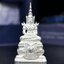 พระแก้วมรกต ภปร. ปี 2547 จัดสร้างโดยโรงพยาบาลภูมิพลอดุลยเดช เนื้อเงิน ลอยองค์ หน้าตัก 1/2 นิ้ว พิธีมหามังคาภิเษก ณ พระอุโบสถวัดพระศรีรัตนศาสดาราม(วัดพระแก้ว) งดงามทรงคุณค่าอีกหนึ่งรุ่นยอดนิยม หายาก(เลขสวยผมรวมได้เก้า หมายเลข ๑๐๘๙)(1ใน3000องค์)