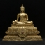 พระบูชาพระพุทธชินสีห์ ภปร. (รุ่น2) หน้าตัก 5นิ้ว ปิดทอง กองทุนฟันเทียมพระราชทาน ในวโรกาสมหามงคล 80 พรรษา ปี 2550 (องค์หมายเลข447)(1ใน1999องค์)หายาก