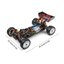 WLtoys 104001 Rc รถบั๊กกี้ เพลท อลูมิเนียม ขนาด 1:10 4WD Off-Road 2.4G ความเร็ว 45กม./ชม ตัวแรง ช่วงล่างหนึบเกาะพื้นถนนได้ดี