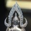 พระกริ่งพระพุทธชินราช มวก. วัดเบญจมบพิตร ปี 2519(รุ่นพิเศษ รุ่นแรก รุ่นเดียว)เนื้อเงิน(สภาพสวยผิวเดิมติดรุ้งผิวขึ้นน้ำทองสวยมีเสน่ห์ตามกาลเวลา)(ในหลวงรัชกาลที่9และสมเด็จพระราชินีเสด็จฯเททอง)(พิธีใหญ่ เกจิอาจารย์ในยุคยอดนิยมร่วมปลุกเสก) (องค์หมายเลข ๒๕๓๐)