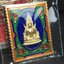 เหรียญแสตมป์ (มงคล) พระพุทธชินราช - สมเด็จพระนเรศวรมหาราช รุ่นเสาร์ 5 มหามงคล 63 เนื้อทองทิพย์ ลงยา 2 หน้า สีน้ำเงิน(รัศมีเขียว)(1 ใน 2500 เหรียญ)(พุทธศิลป์สวย พิธีใหญ่ วัดจัดสร้างเอง )
