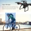 X21 GPS Wifi FPV 2.4GHz มอเตอร์ Brushless บินตามตัวได้ 1920*1080P ลูกยางกันสั้น, ปรับมุมกล้องได้