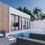 For Sale : Pasak, Private pool villa modern style, 3 Bedrooms 2 Bathrooms