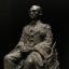 พระบรมรูปพระบาทสมเด็จพระเจ้าอยู่หัวรัชกาลที่9(นั่งบัลลังก์) กระทรวงมหาดไทยจัดสร้าง ปี2539(นิยม)