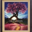 เซ็ตอุปกรณ์งานฝีมือ ครอสติสคริสตัลรูปต้นไม้แห่งรัก Tree of love