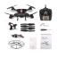 TK110HW Foldable 2.4G 4CH 6Axis RC LED Quadcopter Drone With 0.3MP WIFI Camera [ล็อคความสูง, ขีดเส้นบินได้ตามนิ้วมือ]