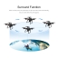 X21 GPS Wifi FPV 2.4GHz มอเตอร์ Brushless บินตามตัวได้ 1920*1080P ลูกยางกันสั้น, ปรับมุมกล้องได้