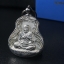 เหรียญหลวงปู่ทวด พระนามาภิไธย สก. แบบงานฉลุโบราณ(HAND MADE) ปี 2544 เนื้อเงิน(1 ใน 2000 เหรียญ)
