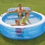 Intex Swim Center Family Lounge สระน้ำครอบครัวกลมมีที่พิง 57190 แถมสูบไฟฟ้า