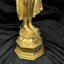 พระพุทธกาญจนพรสยามภูมิ ภปร. ปี 2539 เนื้อโลหะปิดทอง ขนาดบูชาพิมพ์เล็กสูง 10 นิ้ว พระพุทธรูปประจำพระชนมวาร รัชกาลที่ 9 ทรงโปรดเกล้าให้ วิทยาลัยป้องกันราชอาณาจักร (วปอ.) สร้างในวโรกาสทรงครองสิริราชสมบัติครบ 50 ปี พ.ศ. 2539(1 ใน 1999 องค์)นิยมหายาก