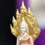 พระนาคปรก สธ. รุ่นสร้างพระอุโบสถเฉลิมพระเกียรติ 4 รอบ 84 พรรษา สมเด็จพระเทพรัตนราชสุดาฯ วัดบวรนิเวศวิหาร ปี 2543 พิมพ์เล็ก เนื้อเงินบริสุทธิ์ ชุบสามกษัตริย์แบบพ่นทรายขัดเงาบางส่วน(สภาพ สวย )พิธีใหญ่ พุทธศิลป์งดงาม หายาก (1 ใน 2999 องค์)